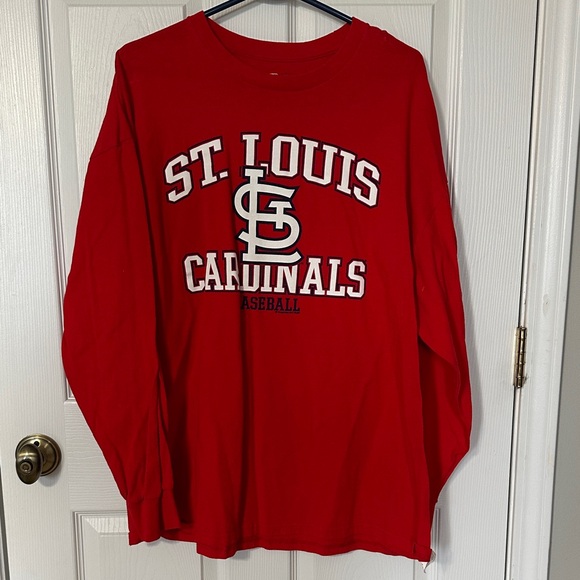 Genuine Merchandise Other - Genuine Merchandise Red St. Louis Cardinals Long Sleeve Tee